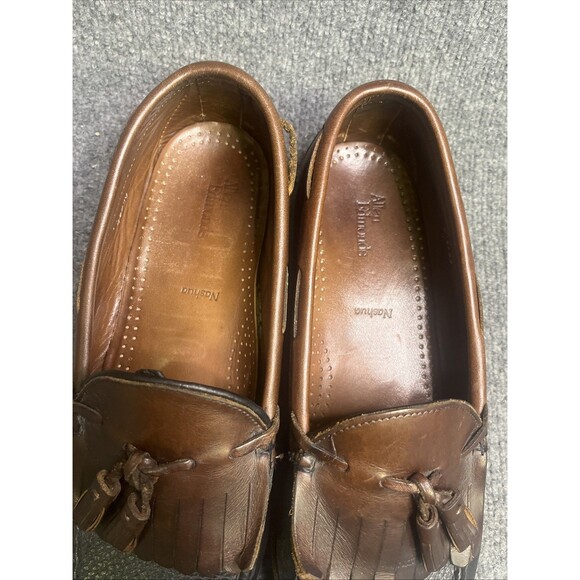 Allen Edmonds NASHUA Loafer 13 D Black Brown $325 - Picture 3 of 8